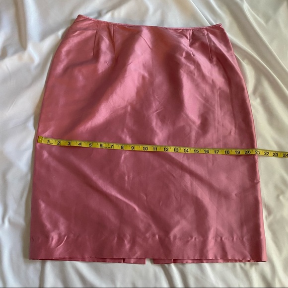 [Vintage Carlisle] Silk Pencil Skirt - Picture 6 of 8
